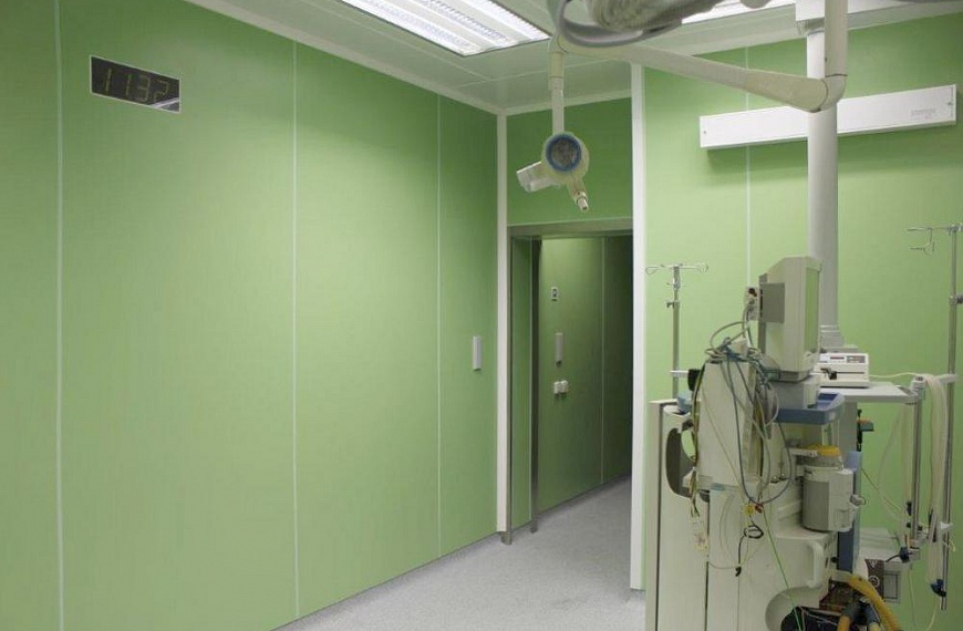 Cleanrooms Hospital, Minsk. FSBI Research Institute of Influenza, St. Petersburg